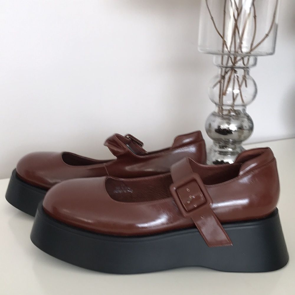 Jeffrey Campbell Ichika Mary Jane Platform Size 10 - Picture 3 of 14